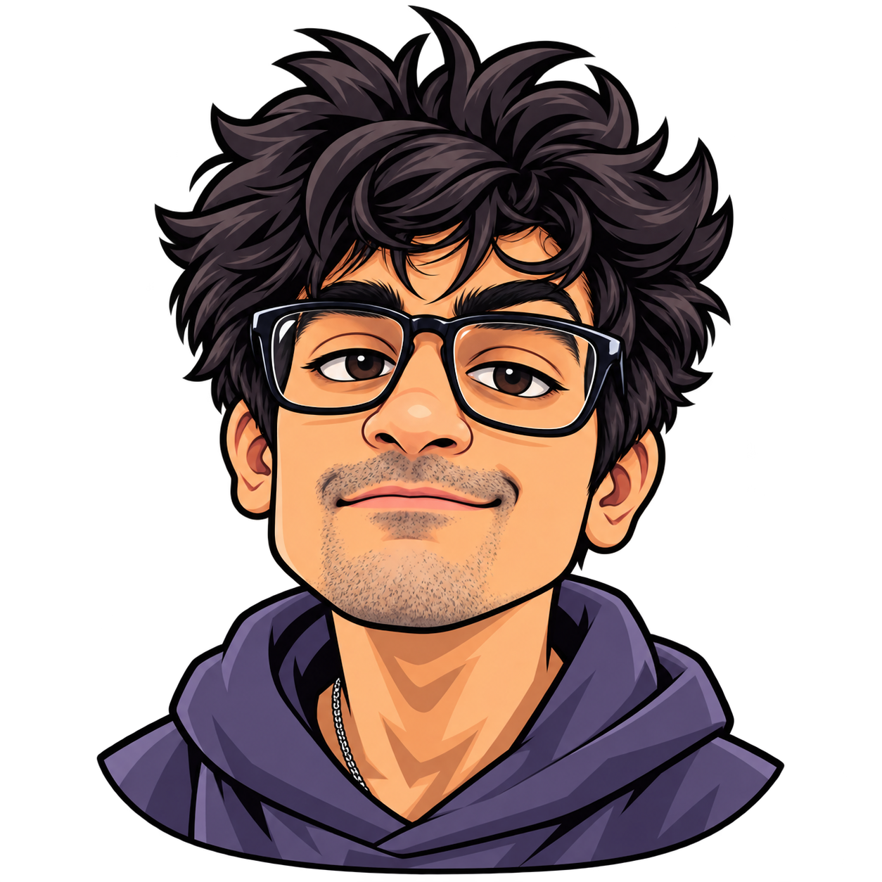 Frank DeGods comic portrait