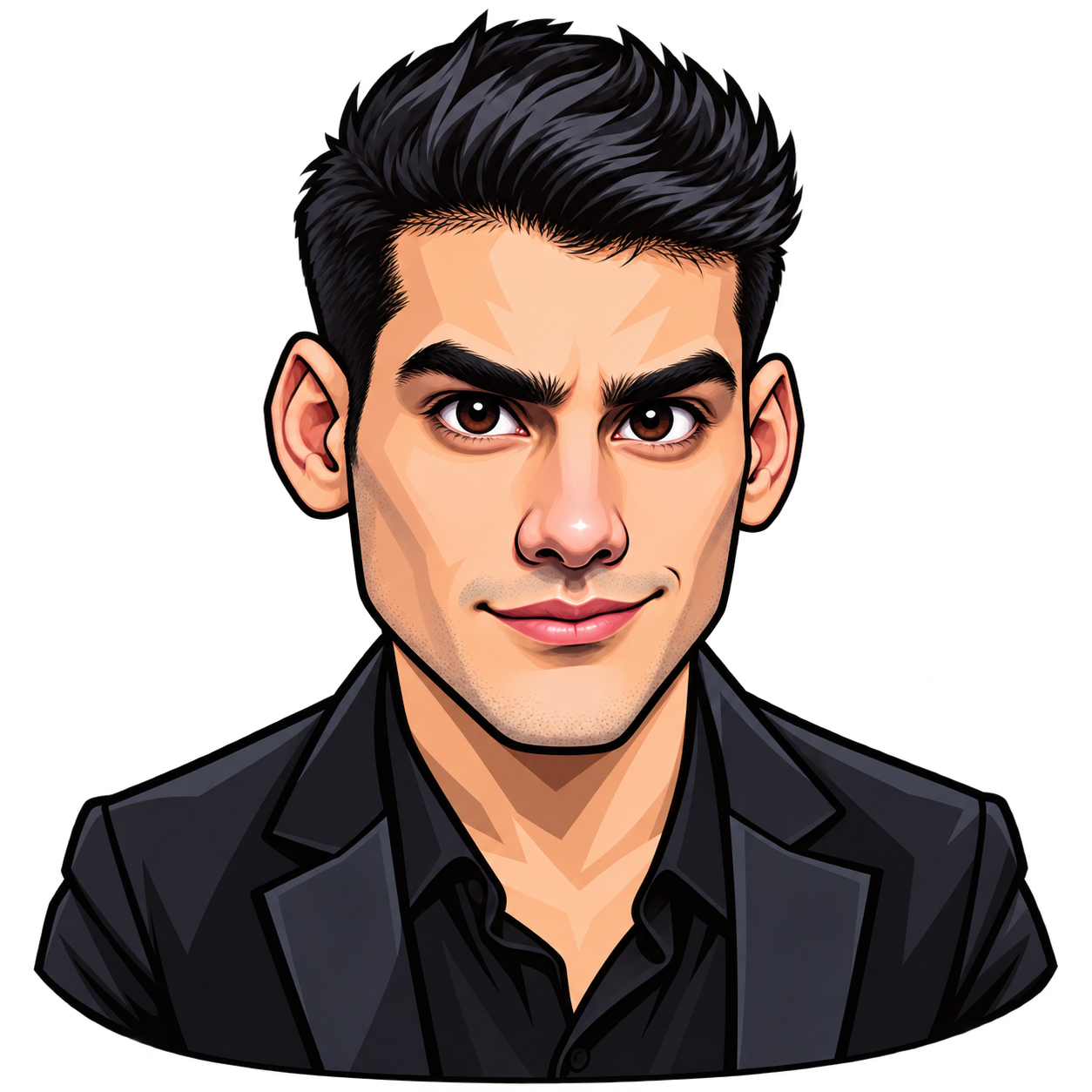 Mario Nawfal comic portrait